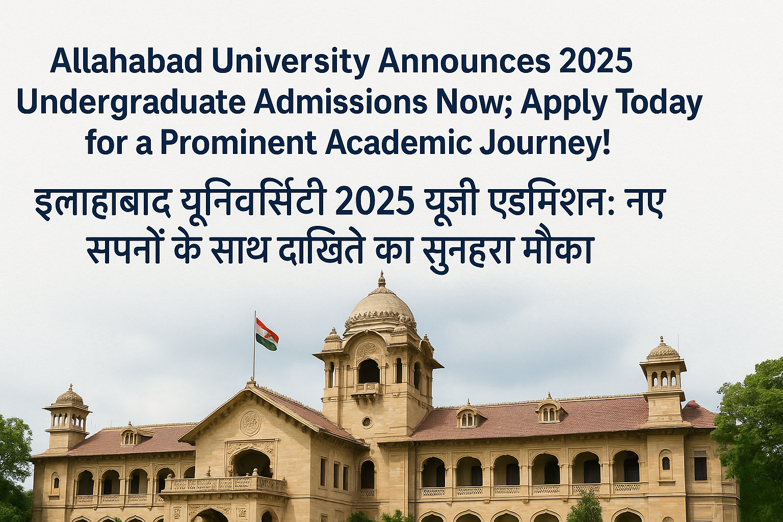 Allahabad UG admission 2025