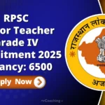 RPSC-Senior-Teacher-Grade-IV-Recruitment-2025